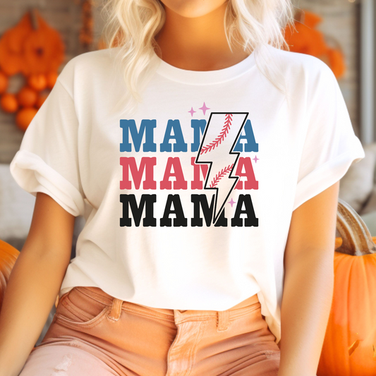 Mama Baseball T-Shirt