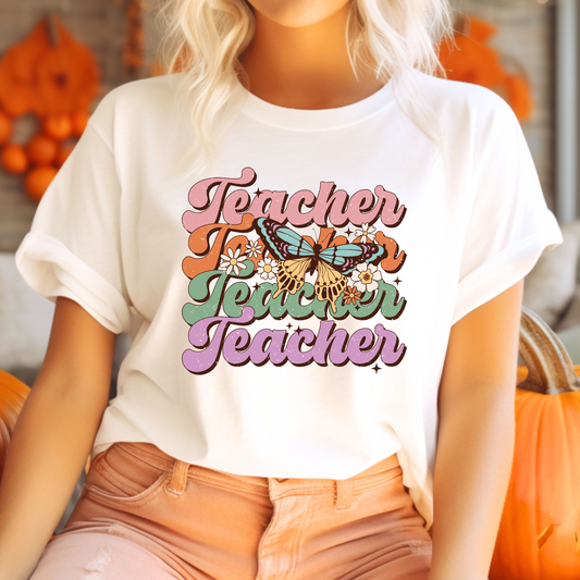 Teacher x4 T-Shirt