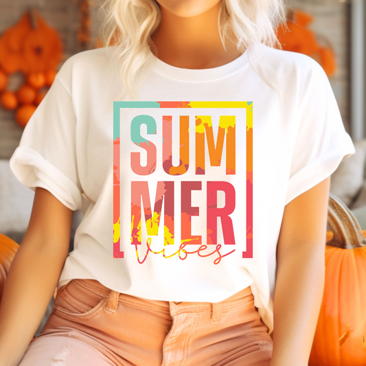 Summer Vibes: Tie Dye T-Shirt
