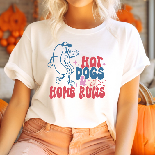 Hot Dogs and Home Runs T-Shirt
