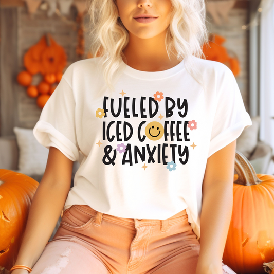 Fueled By Coffee and Anxiety T-Shirt