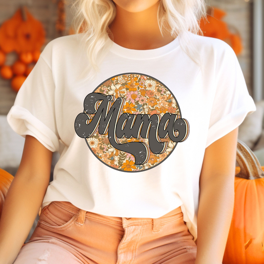 Mama: Vintage Floral T-Shirt